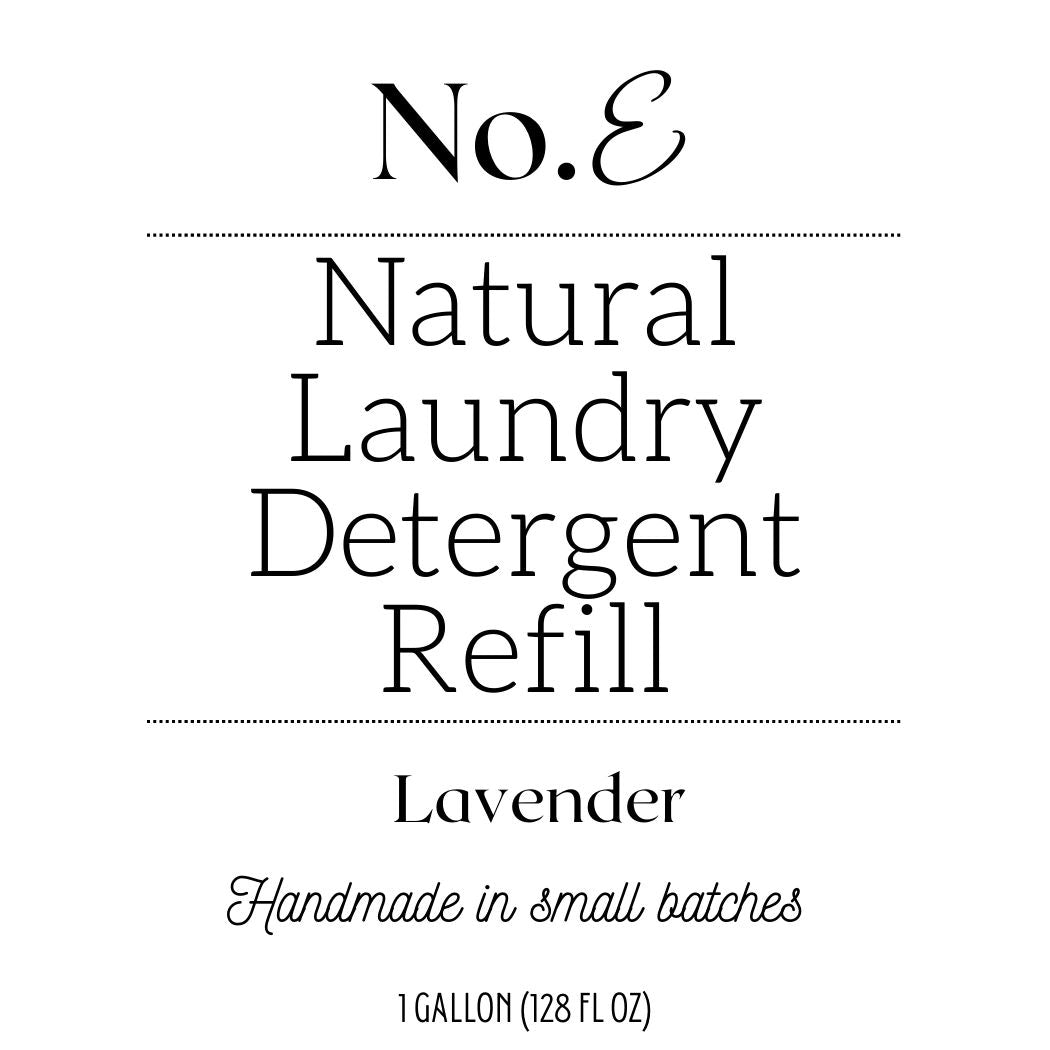 All-Natural Laundry Detergent 1 gallon refill ~Lavender