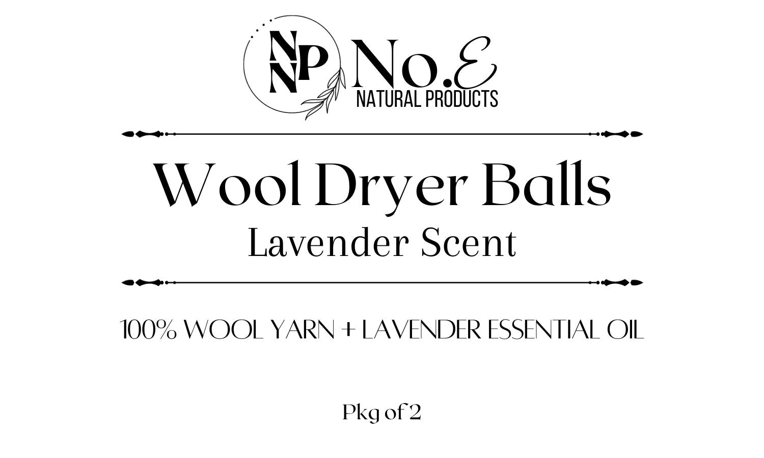 100% Wool Dryer Balls